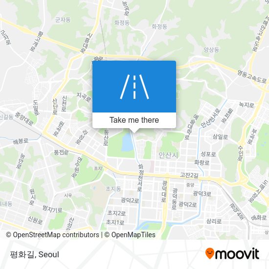 평화길 map
