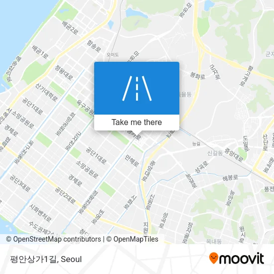 평안상가1길 map