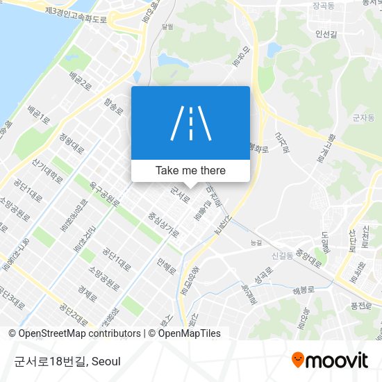군서로18번길 map