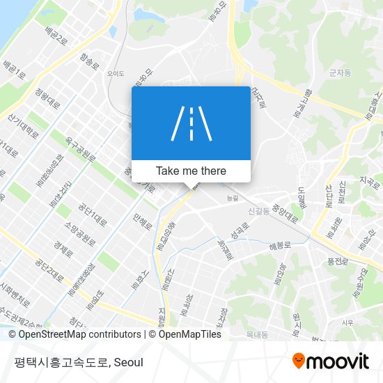 평택시흥고속도로 map