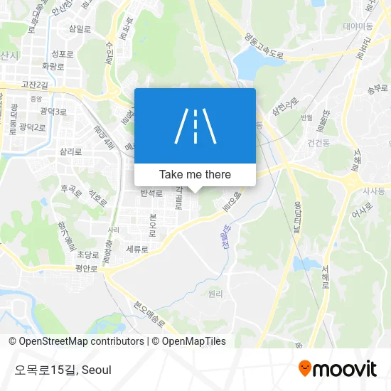 오목로15길 map
