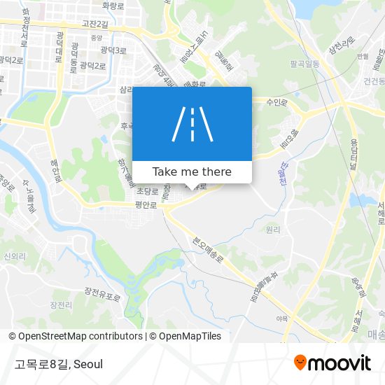 고목로8길 map