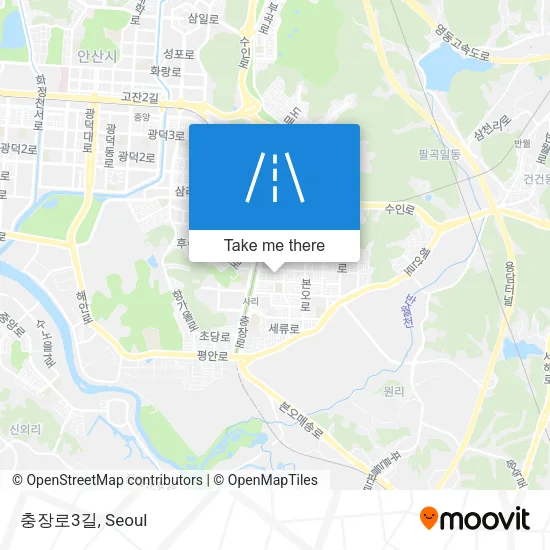 충장로3길 map