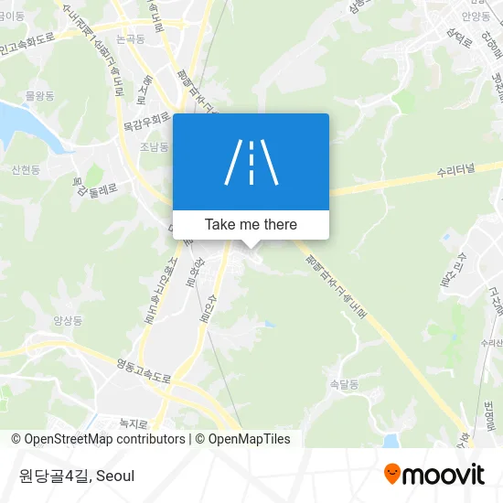원당골4길 map