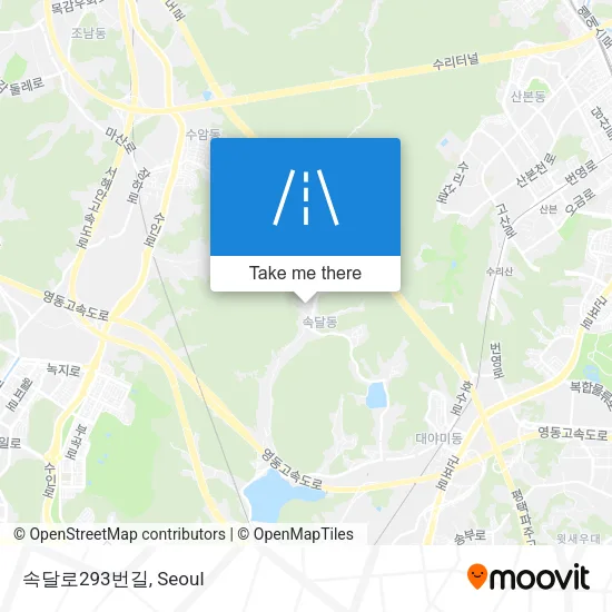 속달로293번길 map