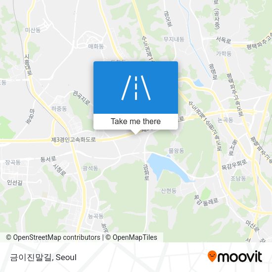 금이진말길 map