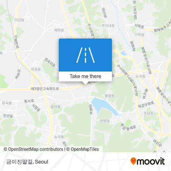 금이진말길 map