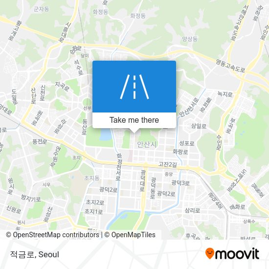 적금로 map