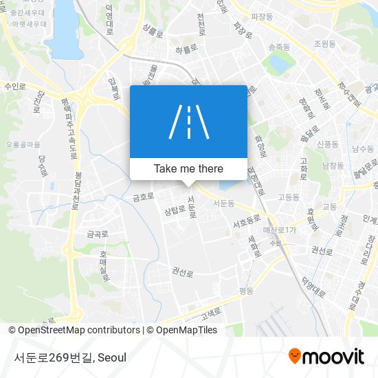 서둔로269번길 map