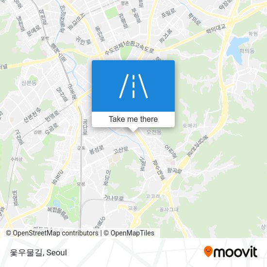 옻우물길 map