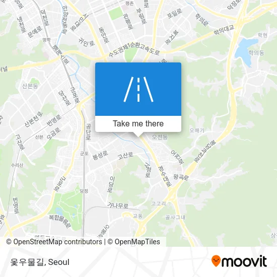 옻우물길 map
