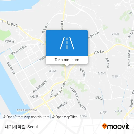 내기새싹길 map