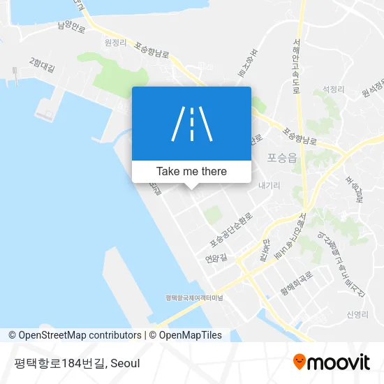 평택항로184번길 map