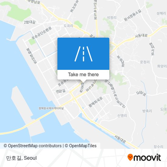 만호길 map