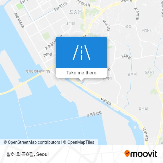 황해희곡8길 map