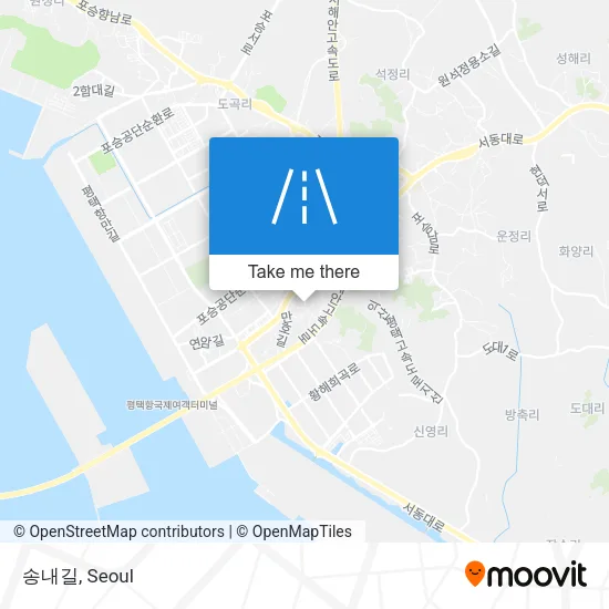 송내길 map