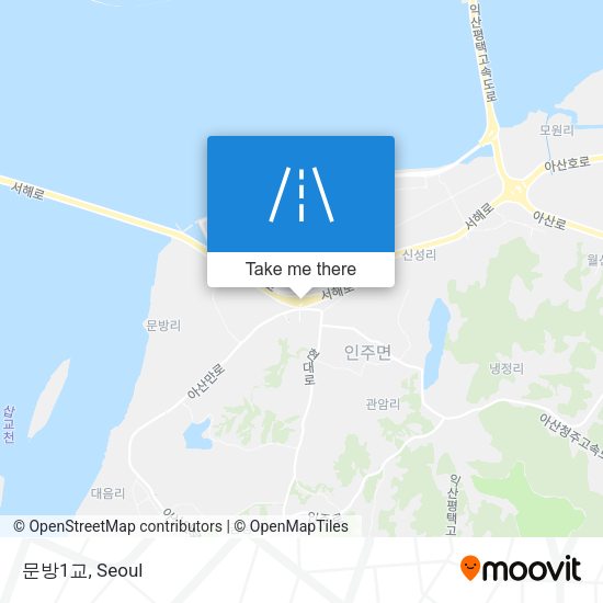 문방1교 map