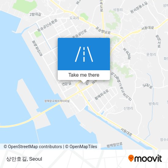 상만호길 map