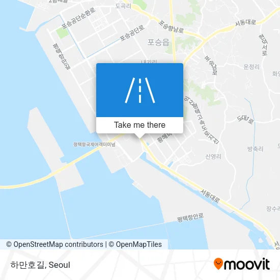 하만호길 map
