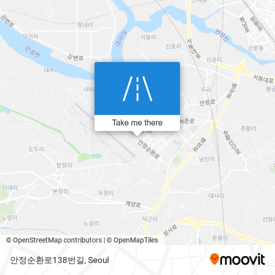 안정순환로138번길 map