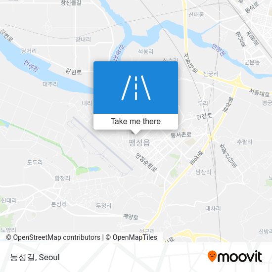 농성길 map