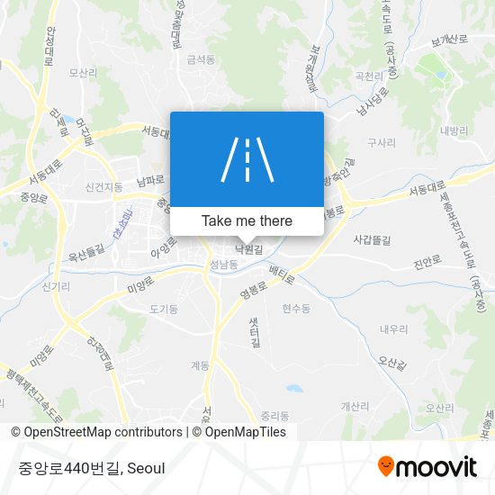 중앙로440번길 map