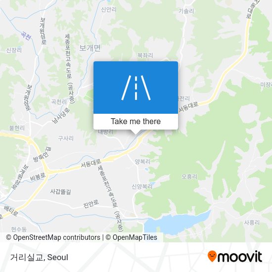 거리실교 map
