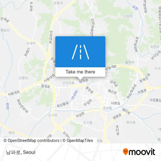 남파로 map