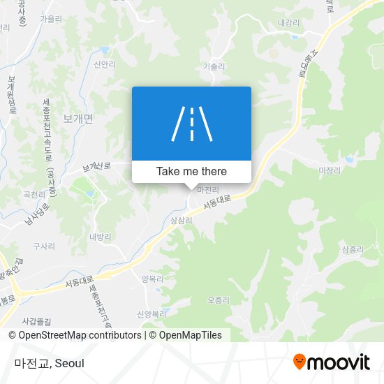 마전교 map