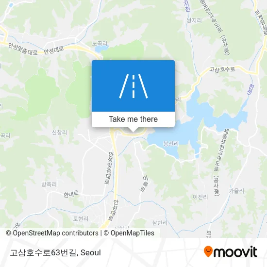 고삼호수로63번길 map
