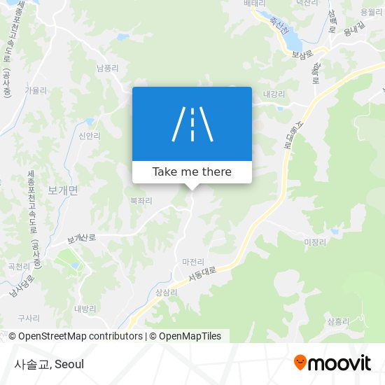 사솔교 map