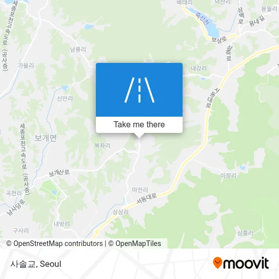 사솔교 map