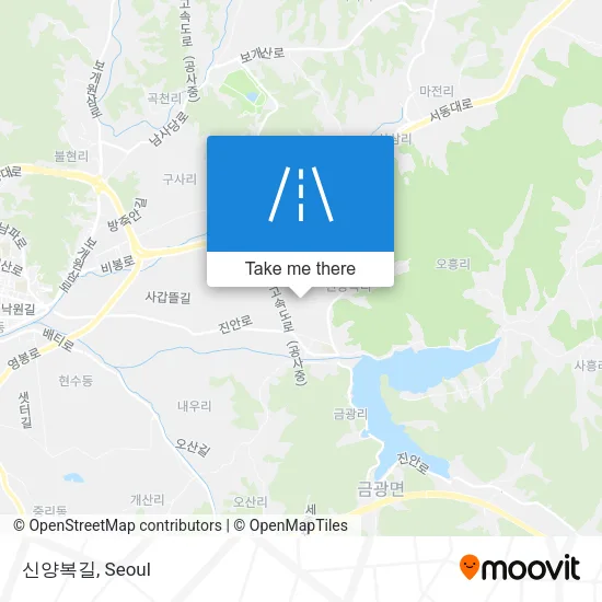 신양복길 map