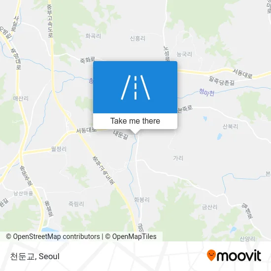 천둔교 map