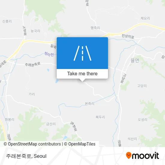 주래본죽로 map