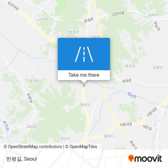 한평길 map