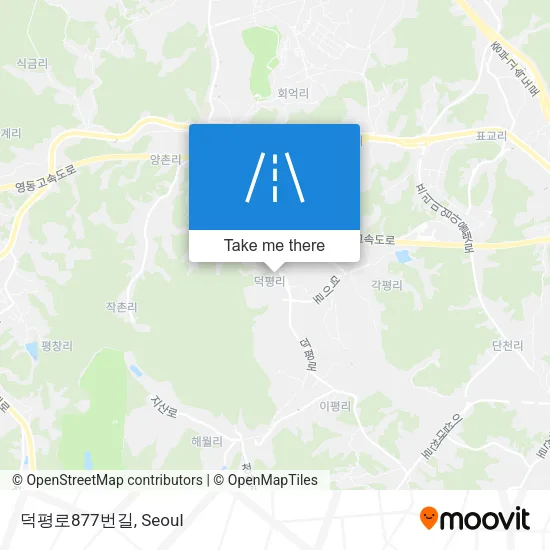 덕평로877번길 map