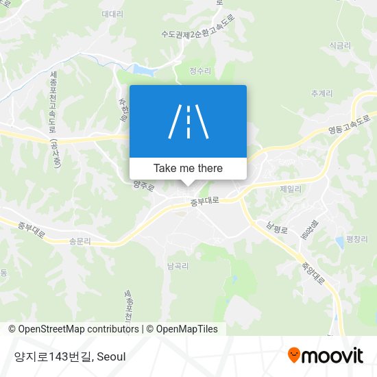 양지로143번길 map