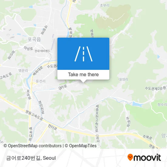 금어로240번길 map