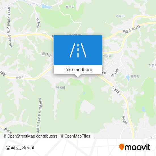 용곡로 map