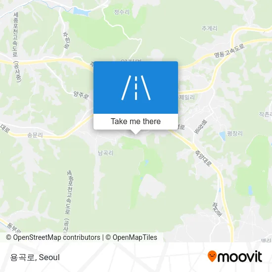 용곡로 map