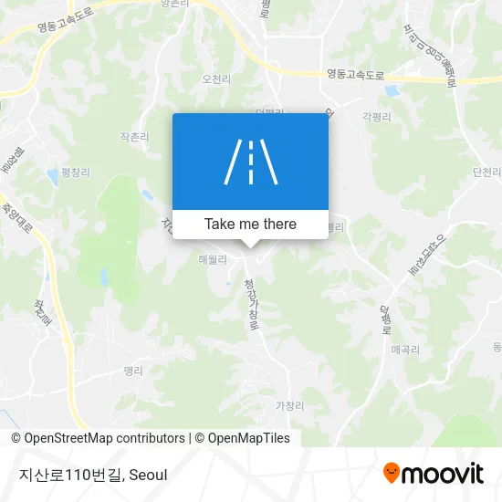 지산로110번길 map