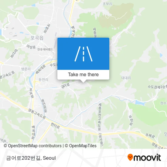 금어로202번길 map