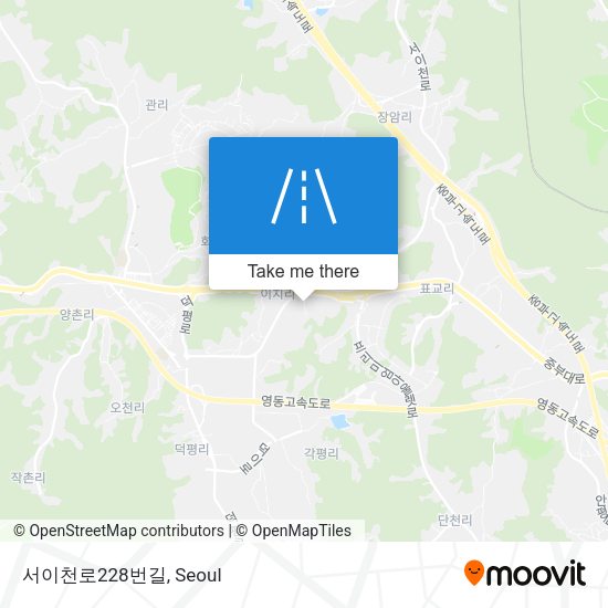 서이천로228번길 map