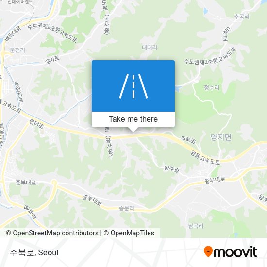 주북로 map