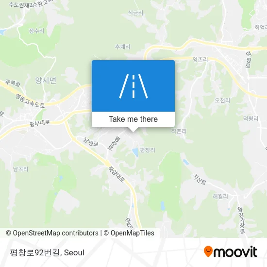 평창로92번길 map
