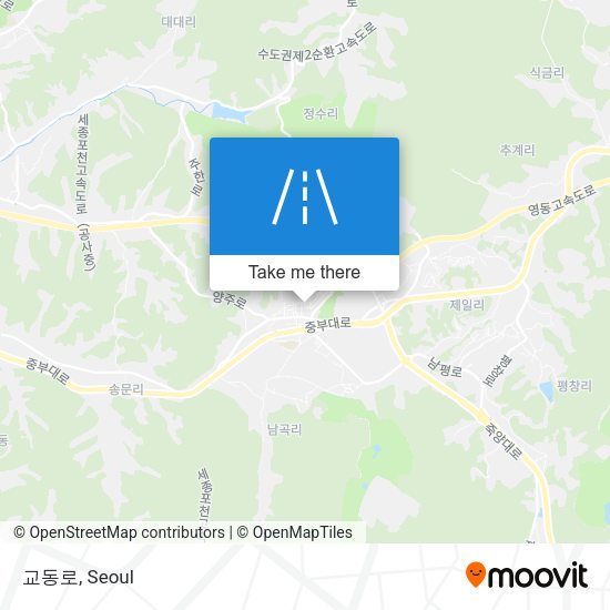 교동로 map