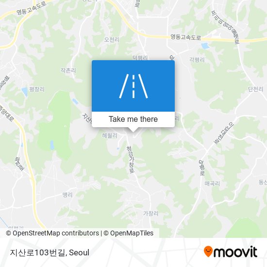 지산로103번길 map