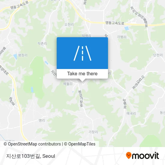 지산로103번길 map