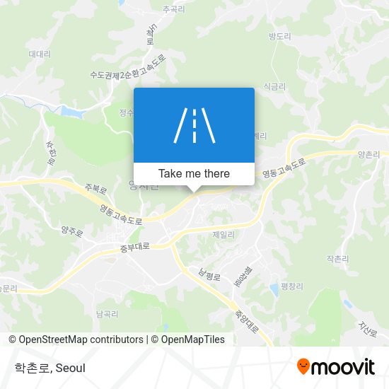 학촌로 map